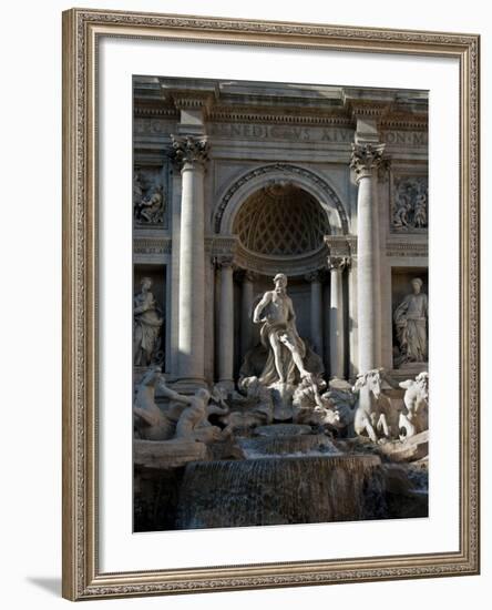 Trevi Fountain, Rome, Lazio, Italy, Europe-Charles Bowman-Framed Photographic Print