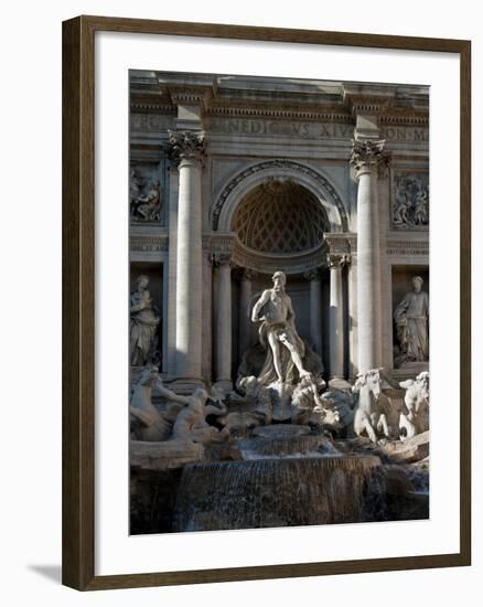 Trevi Fountain, Rome, Lazio, Italy, Europe-Charles Bowman-Framed Photographic Print