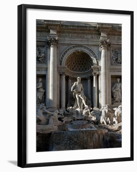 Trevi Fountain, Rome, Lazio, Italy, Europe-Charles Bowman-Framed Photographic Print