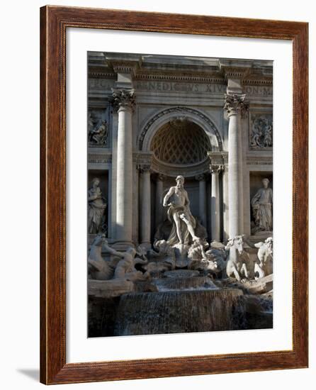 Trevi Fountain, Rome, Lazio, Italy, Europe-Charles Bowman-Framed Photographic Print