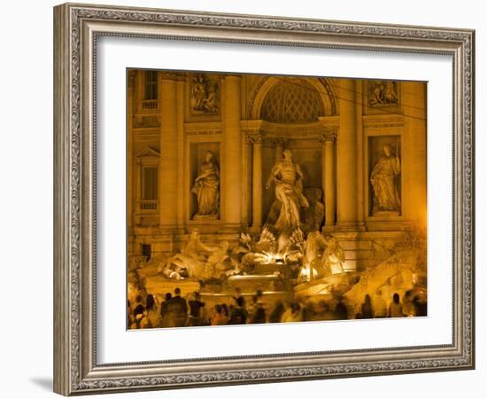 Trevi Fountain, Rome, Lazio, Italy, Europe-Angelo Cavalli-Framed Photographic Print