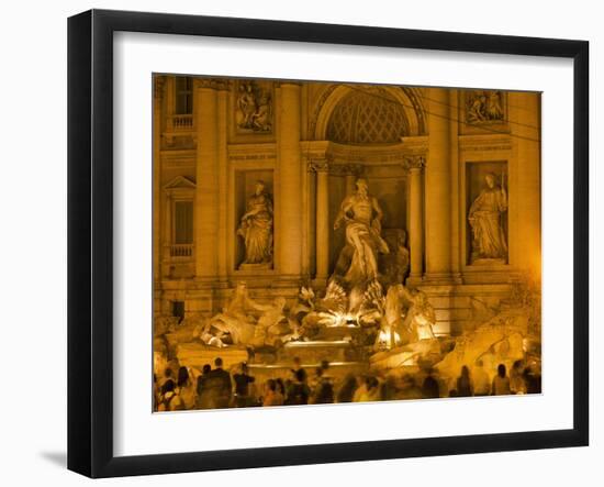 Trevi Fountain, Rome, Lazio, Italy, Europe-Angelo Cavalli-Framed Photographic Print