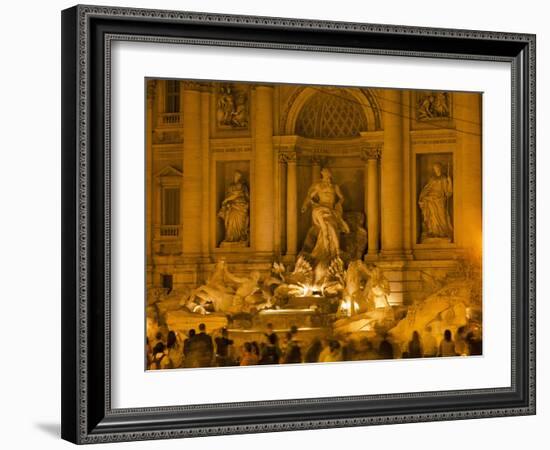 Trevi Fountain, Rome, Lazio, Italy, Europe-Angelo Cavalli-Framed Photographic Print