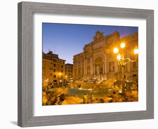 Trevi Fountain, Rome, Lazio, Italy, Europe-Angelo Cavalli-Framed Photographic Print