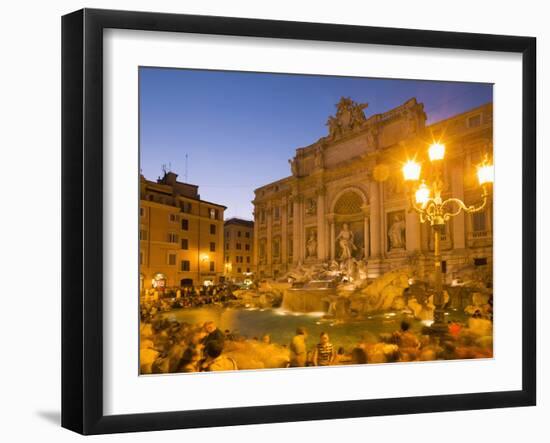 Trevi Fountain, Rome, Lazio, Italy, Europe-Angelo Cavalli-Framed Photographic Print