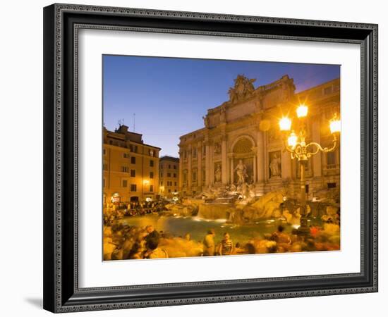 Trevi Fountain, Rome, Lazio, Italy, Europe-Angelo Cavalli-Framed Photographic Print