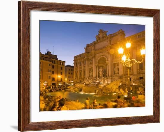 Trevi Fountain, Rome, Lazio, Italy, Europe-Angelo Cavalli-Framed Photographic Print