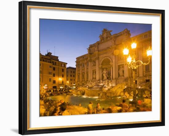 Trevi Fountain, Rome, Lazio, Italy, Europe-Angelo Cavalli-Framed Photographic Print