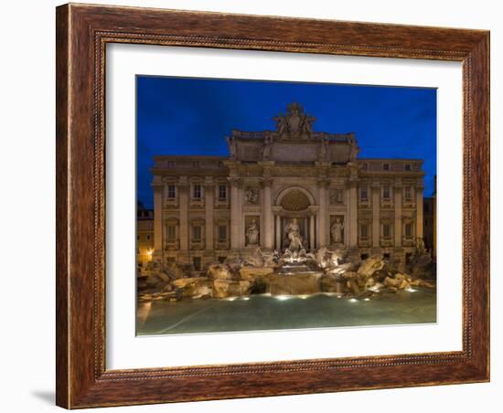 Trevi Fountain, Rome, Lazio, Italy, Europe-Ben Pipe-Framed Photographic Print