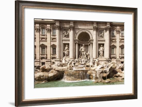 Trevi Fountain, Rome, Lazio, Italy, Europe-Simon Montgomery-Framed Photographic Print