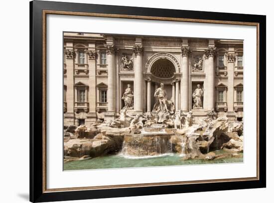 Trevi Fountain, Rome, Lazio, Italy, Europe-Simon Montgomery-Framed Photographic Print
