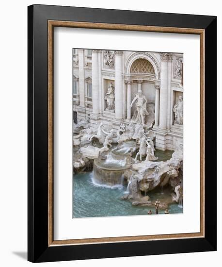 Trevi Fountain, Rome, Lazio, Italy, Europe-Marco Cristofori-Framed Photographic Print