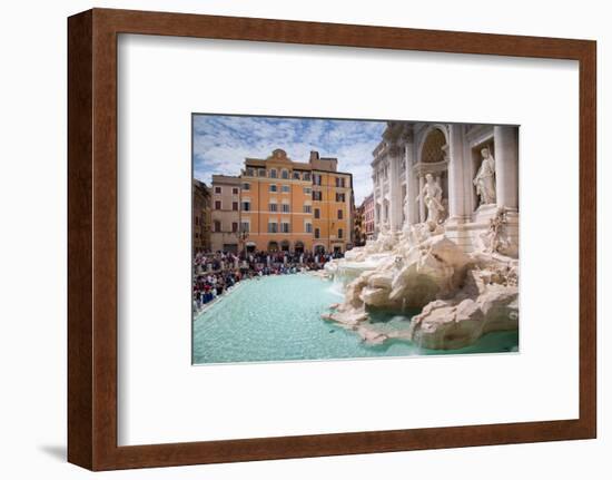 Trevi Fountain, Rome, Lazio, Italy, Europe-Frank Fell-Framed Photographic Print
