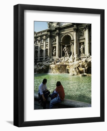 Trevi Fountain, Rome, Lazio, Italy-Peter Scholey-Framed Photographic Print