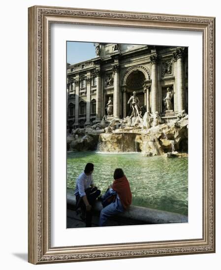 Trevi Fountain, Rome, Lazio, Italy-Peter Scholey-Framed Photographic Print