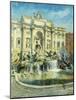 Trevi Fountain, Rome-Colin Campbell Cooper-Mounted Giclee Print