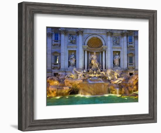 Trevi Fountain-Sylvain Sonnet-Framed Photographic Print