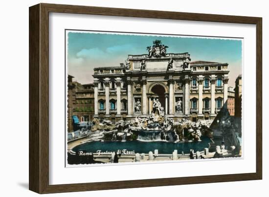 Trevi Fountain-Alan Paul-Framed Art Print