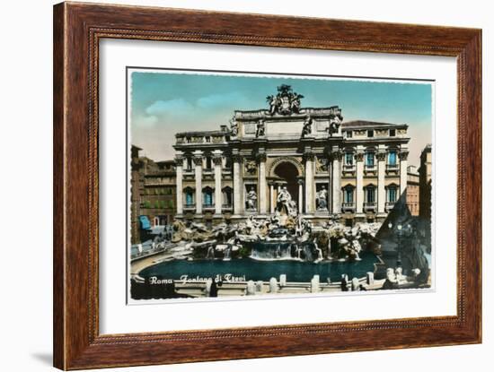 Trevi Fountain-Alan Paul-Framed Art Print