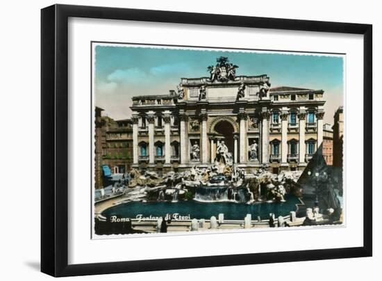 Trevi Fountain-Alan Paul-Framed Art Print