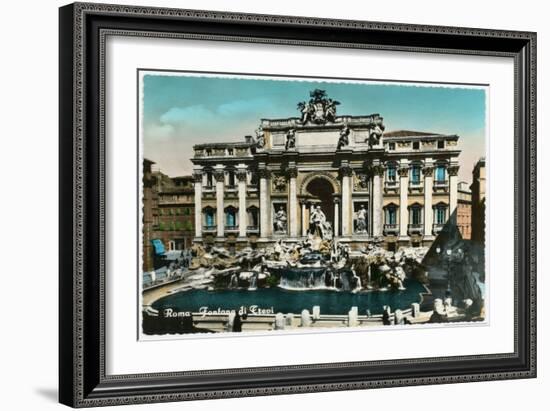 Trevi Fountain-Alan Paul-Framed Art Print