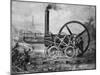 Trevithick's 1803 Locomotive-null-Mounted Giclee Print