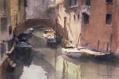 A Quiet Canal in Venice, 1990-Trevor Chamberlain-Giclee Print