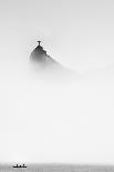 Cristo in the Mist-Trevor Cole-Laminated Photographic Print
