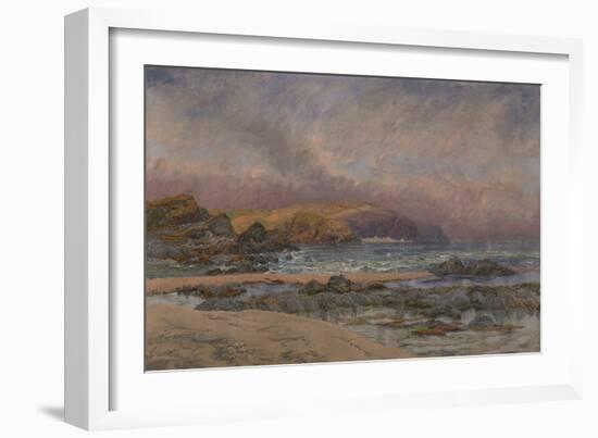 Trevose Head, 1897 (Oil on Canvas)-John Brett-Framed Giclee Print