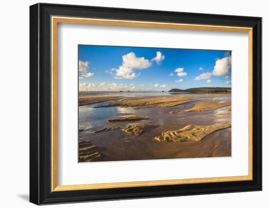 Trevose Head and Constantine Bay, Cornwall, England, United Kingdom, Europe-Matthew Williams-Ellis-Framed Photographic Print