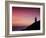 Trevose Lighthouse at Sunset, Near Padstow, Cornwall, Uk. July 2008-Ross Hoddinott-Framed Photographic Print