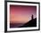 Trevose Lighthouse at Sunset, Near Padstow, Cornwall, Uk. July 2008-Ross Hoddinott-Framed Photographic Print