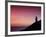 Trevose Lighthouse at Sunset, Near Padstow, Cornwall, Uk. July 2008-Ross Hoddinott-Framed Photographic Print