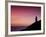 Trevose Lighthouse at Sunset, Near Padstow, Cornwall, Uk. July 2008-Ross Hoddinott-Framed Photographic Print