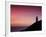 Trevose Lighthouse at Sunset, Near Padstow, Cornwall, Uk. July 2008-Ross Hoddinott-Framed Photographic Print