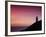 Trevose Lighthouse at Sunset, Near Padstow, Cornwall, Uk. July 2008-Ross Hoddinott-Framed Photographic Print