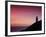 Trevose Lighthouse at Sunset, Near Padstow, Cornwall, Uk. July 2008-Ross Hoddinott-Framed Photographic Print