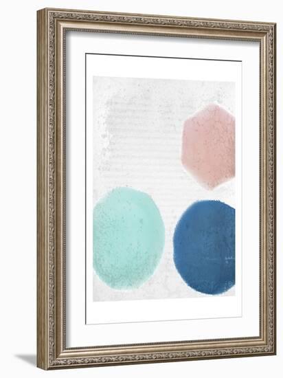 Tri Color 2-Kimberly Allen-Framed Art Print