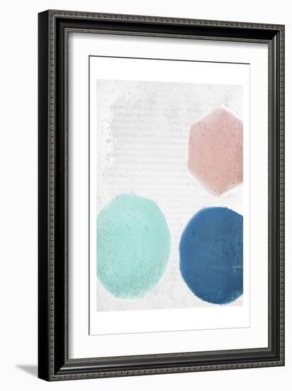 Tri Color 2-Kimberly Allen-Framed Art Print