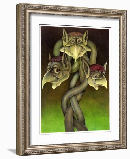 Tri Nod-Wayne Anderson-Framed Giclee Print