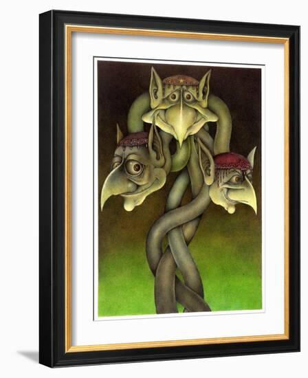 Tri Nod-Wayne Anderson-Framed Giclee Print