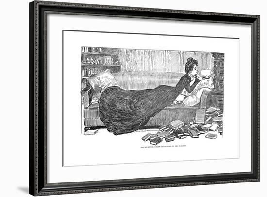 Trial by Jury-Charles Dana Gibson-Framed Giclee Print