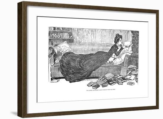 Trial by Jury-Charles Dana Gibson-Framed Giclee Print