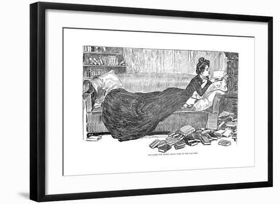 Trial by Jury-Charles Dana Gibson-Framed Giclee Print