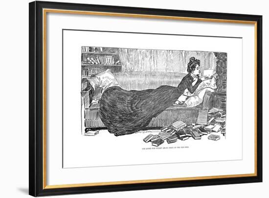 Trial by Jury-Charles Dana Gibson-Framed Giclee Print