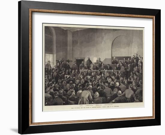 Trial of Guiteau for the Murder of President Garfield, General View of the Court-Room-Frank Dadd-Framed Giclee Print