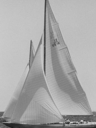 Trial Race For the America's Cup' Photographic Print - George Silk