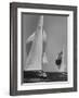 Trial Race For the America's Cup-George Silk-Framed Photographic Print