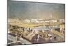 Triana Bridge-Joaquín Sorolla y Bastida-Mounted Art Print