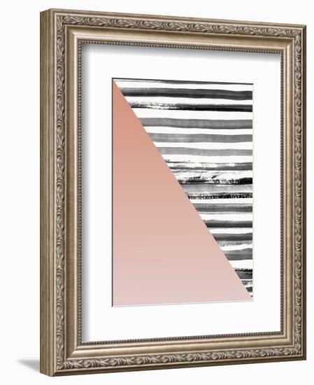 Triangle 1-Design Fabrikken-Framed Art Print